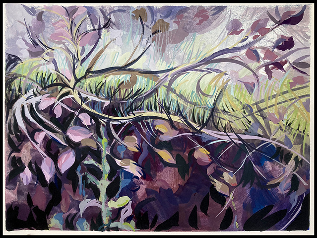 Rebecca J. Moran Gouache Gouache