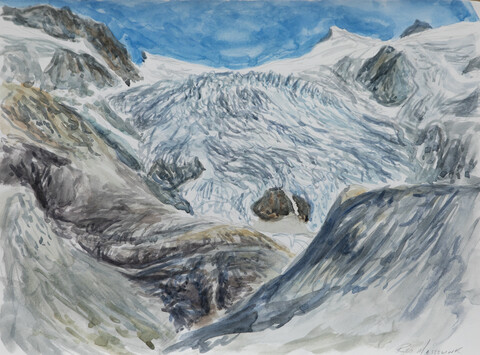 Reid Masselink Available Mountains watercolor
