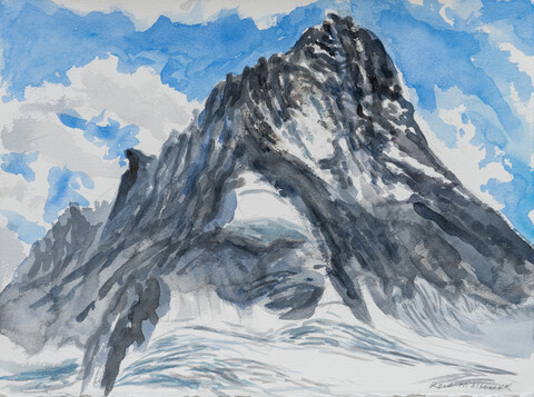 Reid Masselink Available Mountains Watercolor