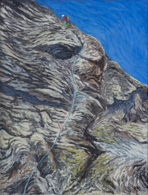 Reid Masselink Available Mountains Oil on canvas