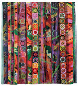 Reni Gower Triple Panels 58.5" x 56"