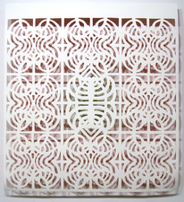 Reni Gower Large Papercuts Acrylic on hand cut paper
