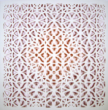 Reni Gower Small Papercuts Acrylic on handcut paper