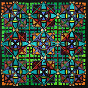 Reni Gower GPS Acrylic on paper 