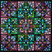 Reni Gower GPS Acrylic on paper 