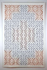 Reni Gower Large Papercuts Acrylic on hand cut paper and silk