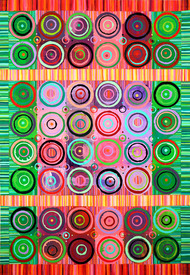 Reni Gower Pivot Points Acrylic on paper
