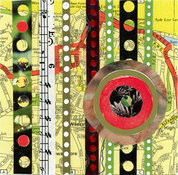 Reni Gower Small Works Mixed Media - Collage and Acrylic on paper