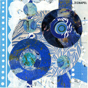 Reni Gower Small Works Mixed Media - Collage and Acrylic on paper