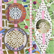 Reni Gower Small Works Mixed Media - Collage and Acrylic on paper
