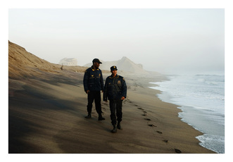 RICHARD MARK DOBSON Borderline - GEO Magazine Pigment Ink on Hahenmuhle Photo Silk Baryta 310gsm