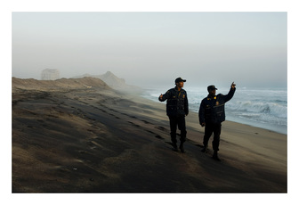 RICHARD MARK DOBSON Borderline - GEO Magazine Pigment Ink on Hahenmuhle Photo Silk Baryta 310gsm