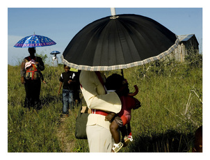 RICHARD MARK DOBSON Borderline - GEO Magazine Pigment Ink on Hahenmuhle Photo Silk Baryta 310gsm