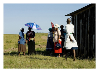 RICHARD MARK DOBSON Borderline - GEO Magazine Pigment Ink on Hahenmuhle Photo Silk Baryta 310gsm