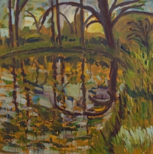 Rifka Milder                                                                                            Landscapes oil on canvas