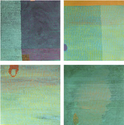 Rita Shapiro Mosaics Oil on Paper