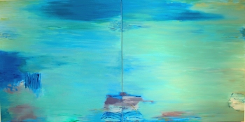 Rita Shapiro Multiple Panel Paintings Oil On Canvas