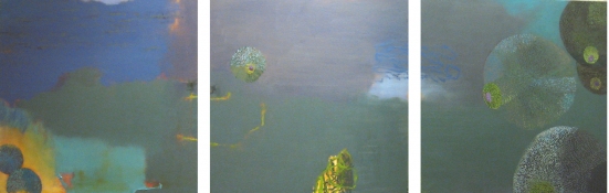 Rita Shapiro Multiple Panel Paintings Oil on Canvas