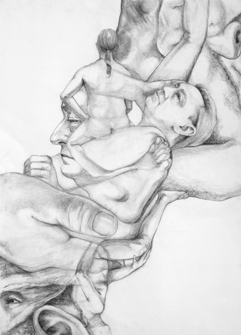RACHEL MINDRUP The Body Graphite on BFK
