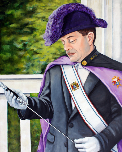 Ricky Preserving Liberty RACHEL MINDRUP Oil Portraits NF1 (United States) Oil on Canvas