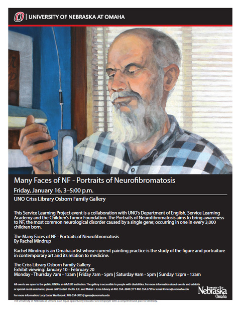 RACHEL MINDRUP Many Faces of NF - Portraits of Neurofibromatosis 