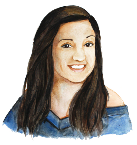 RACHEL MINDRUP Watercolor Portraits of NF Watercolor