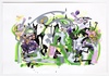  Past work archives-original Acrylic on Paper
