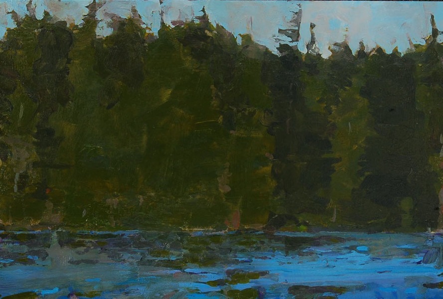 Robert Dorlac Isle Royale National Park oil/canvas