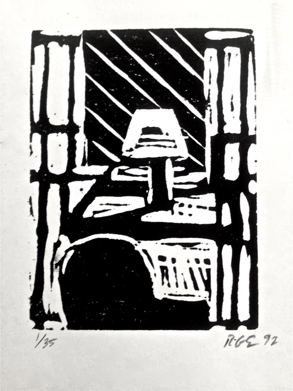 Robert G. Edelman        Art Consultant/Writer/Independent Curator     Prints Linocut on paper