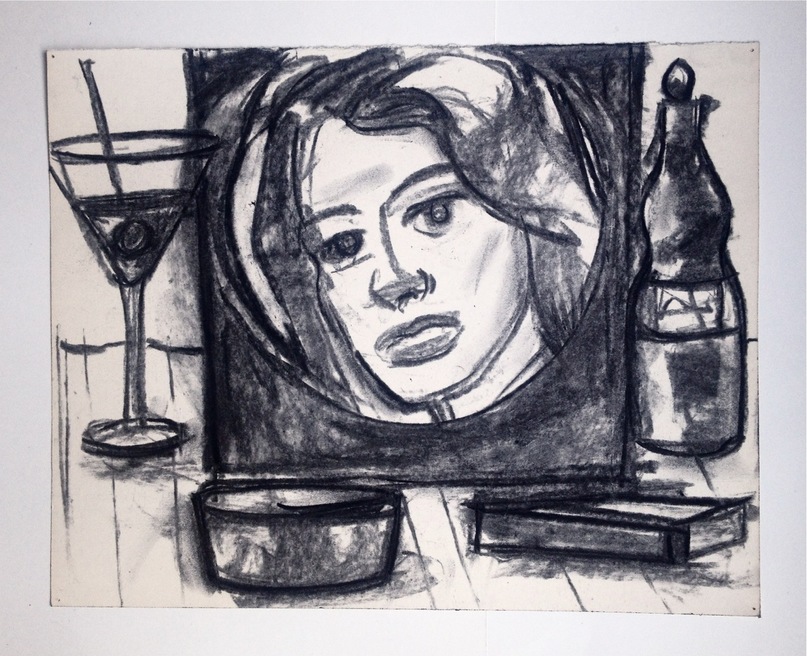Robert G. Edelman        Art Consultant/Writer/Independent Curator     Works on paper Charcoal on paper