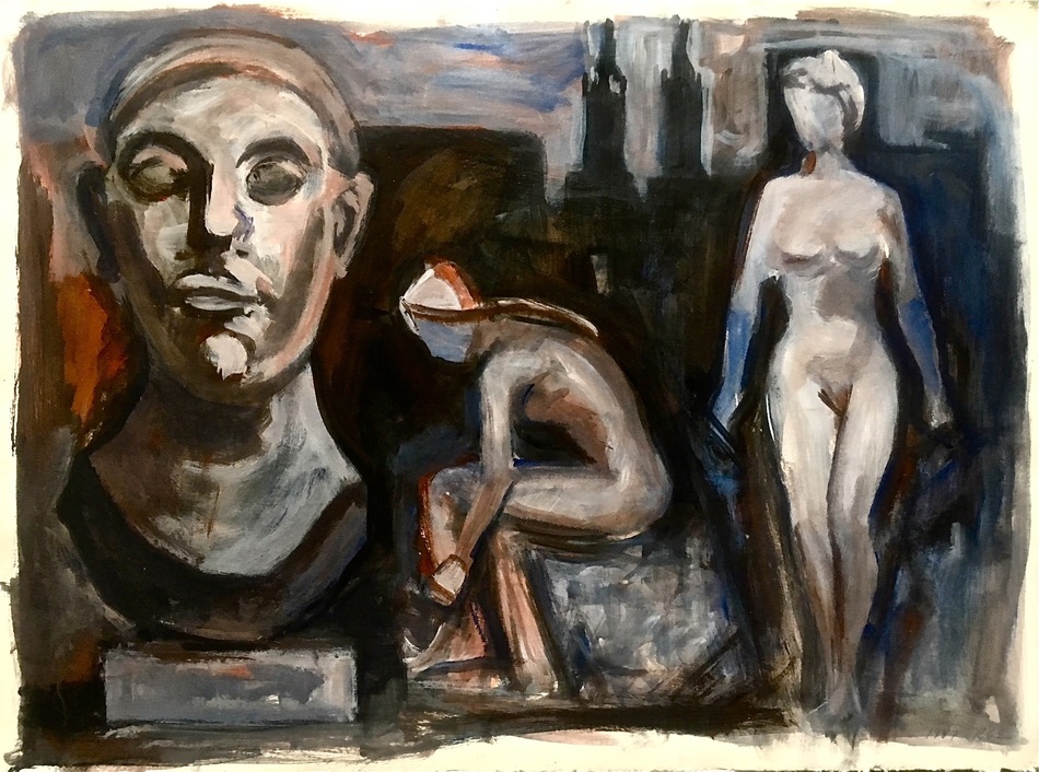 Robert G. Edelman        Art Consultant/Writer/Independent Curator     Works on paper Acrylic on paper