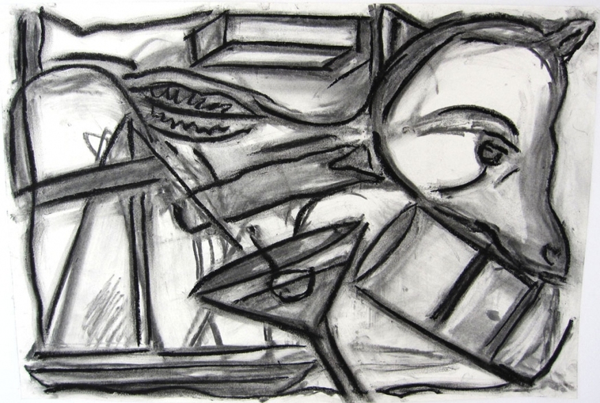 Robert G. Edelman        Art Consultant/Writer/Independent Curator     Works on paper charcoal, graphite on paper