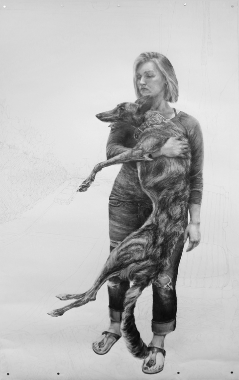 ROBIN JOHNSON  The Nature Of graphite/paper