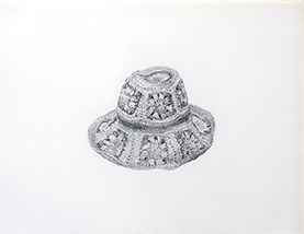 ROBIN JOHNSON  Golden Hills graphite/paper
