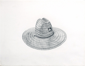 ROBIN JOHNSON  Golden Hills graphite/paper