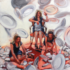 ROBIN JOHNSON  As it Were oil/canvas