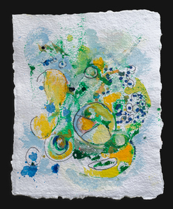 Rochelle Fogel Works on paper Watercolor, ink