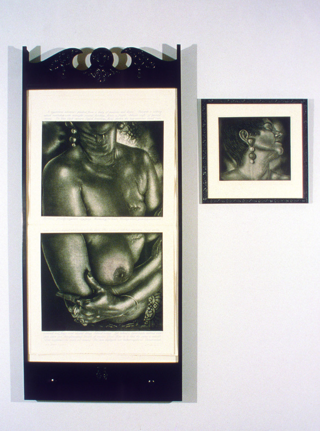 Rosemarie Bernardi Her Love Story Intaglio - Shaped frame with drawer 