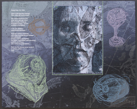 Rosemarie Bernardi Alchemistry Prints Multi-plate Intaglio + Relief + Chin Colle