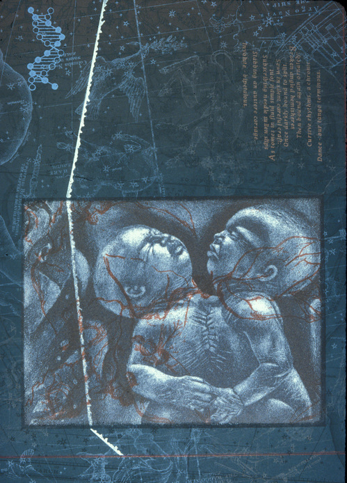 Rosemarie Bernardi Museum Studies Prints Multi-plate Intaglio + Relief