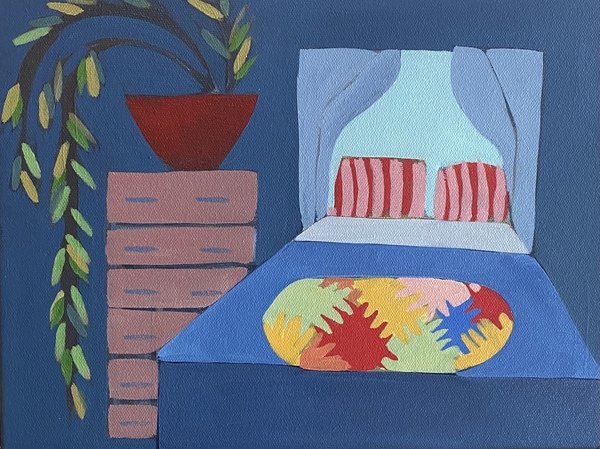 Sage Tucker-Ketcham Interiors Oil on canvas