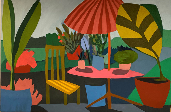 Sage Tucker-Ketcham Interiors Oil on Canvas