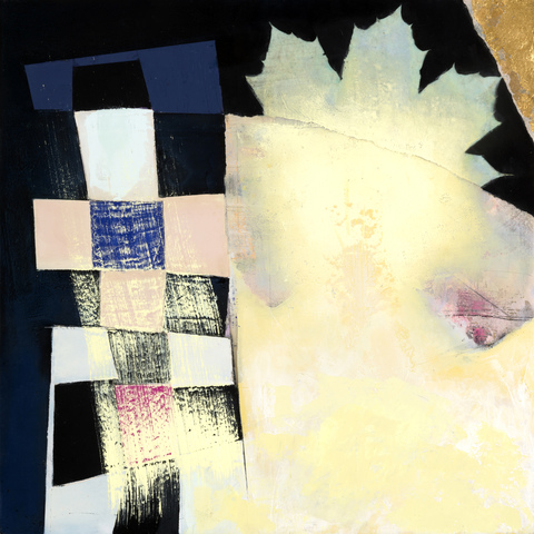 Visible Proof Recent Paintings oil, cold wax, gold leaf on panel