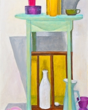 Sally Siddiqi Still Life Oil on canvas