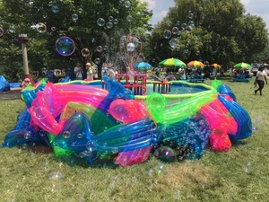 Colors of Colours Fountain an Ode to the Birth of Venus