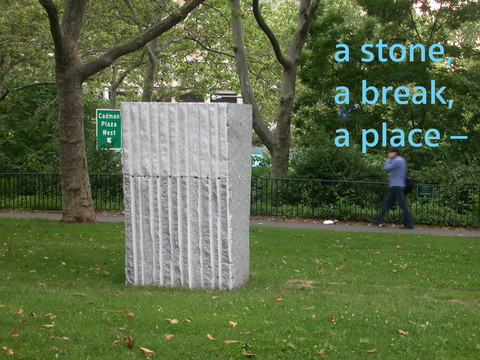 The Strategic Placement of Stone contingency 9 tons of granite