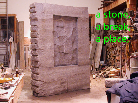 Solid with Breaking (back) contingency 5 tons of granite
