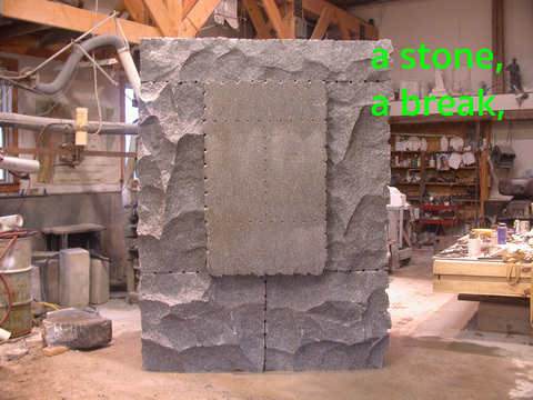 Solid with Breaking (front) contingency 5 tons of granite