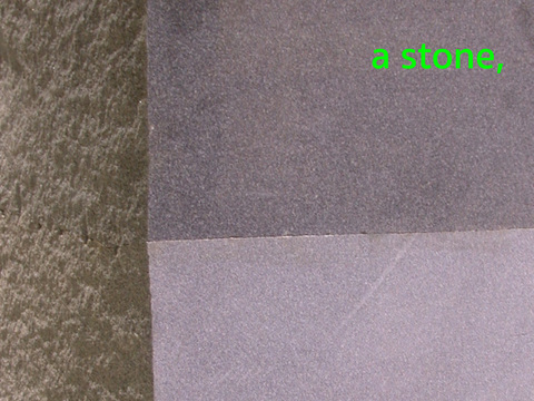 The Strategic Placement of Stone (detail) contingency 9 tons of granite