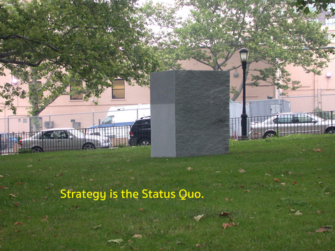 The Strategic Placement of Stone contingency 9 tons of granite